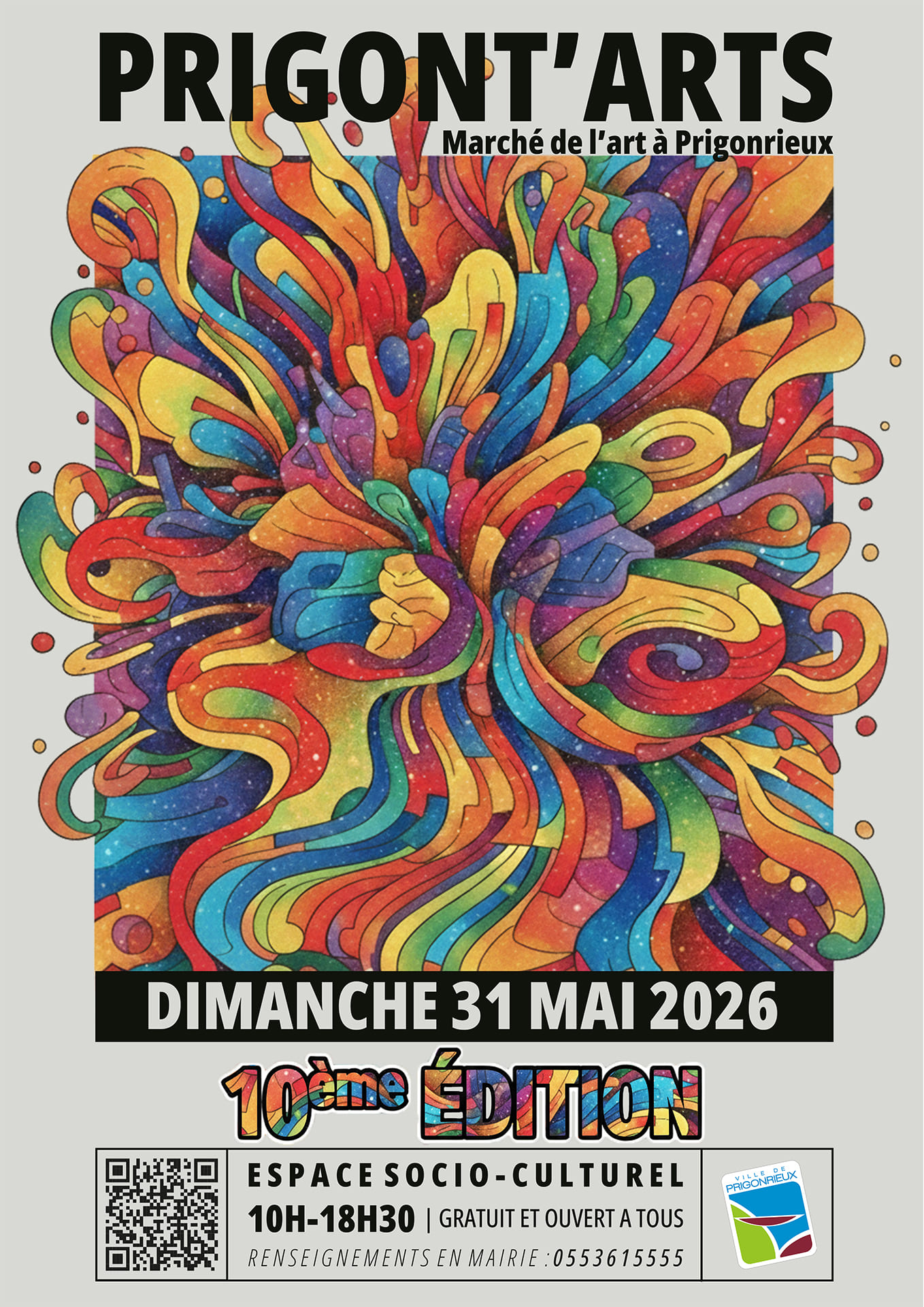 Appel à candidature - Prigont’Arts 2026