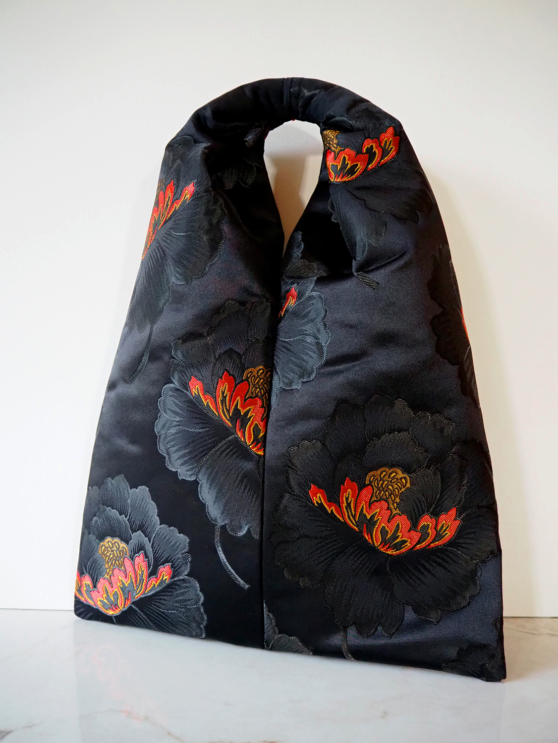 Sac à main en soie de kimono vintage