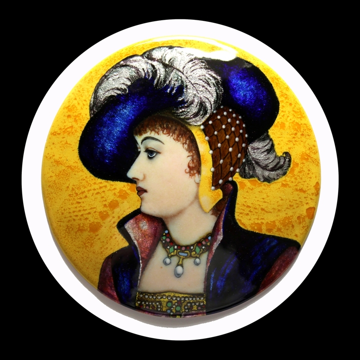 Tableau «&nbsp;Femme au chapeau à plumes&nbsp;»