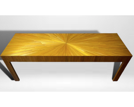 Table basse Soleil Art déco
