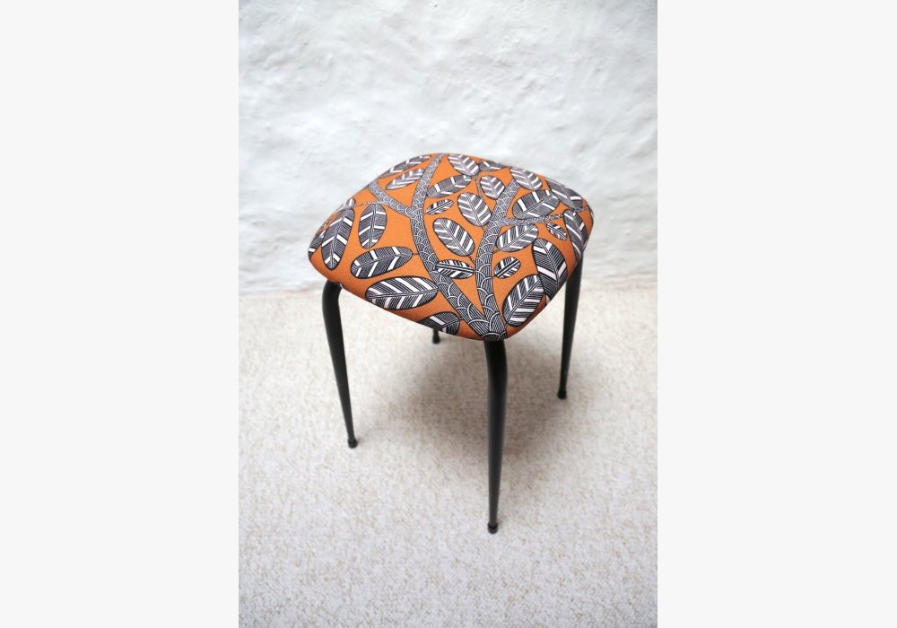 Tabouret Formica restauré
