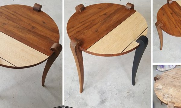 Customisation et restauration d’une table basse