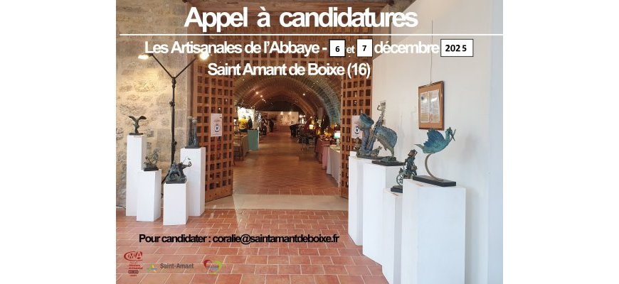  Les Artisanales de l’Abbaye 2025 6 et 7 décembre 2025