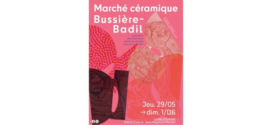 Marché Céramique de Bussière-Badil 