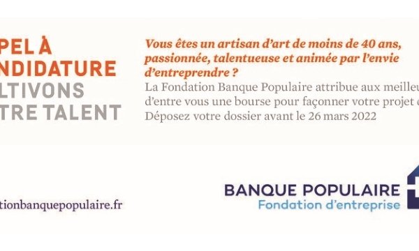 Bourse fondation Banque Populaire