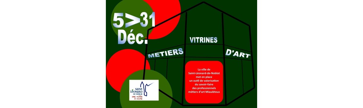 Vitrines métiers d’art