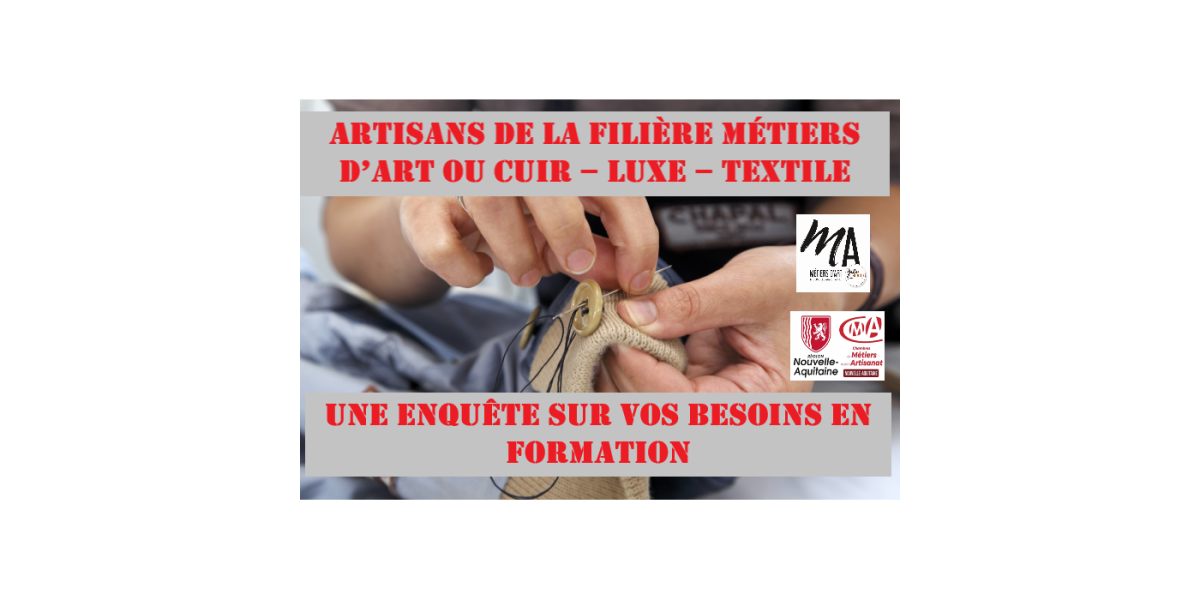 Une enquête sur vos besoins en formation