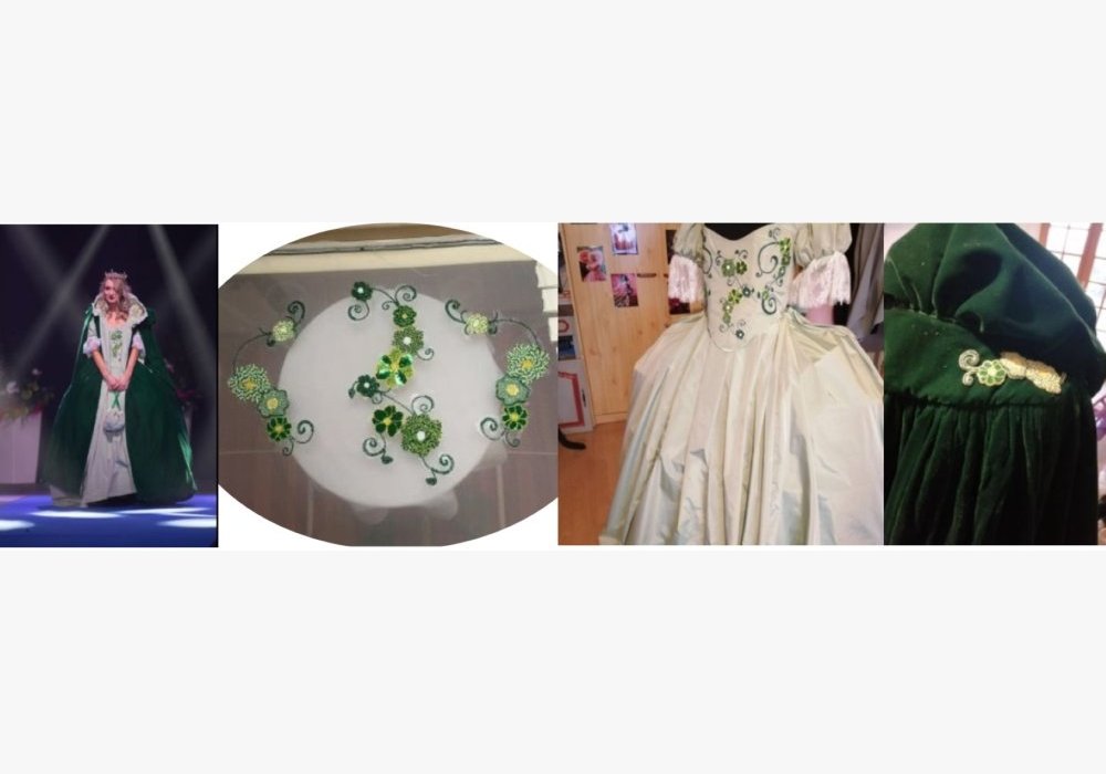 Fabienne AUDIBERT / BRODEUSE D’ART EN LUMIERE - ornements pour un costume d’époque