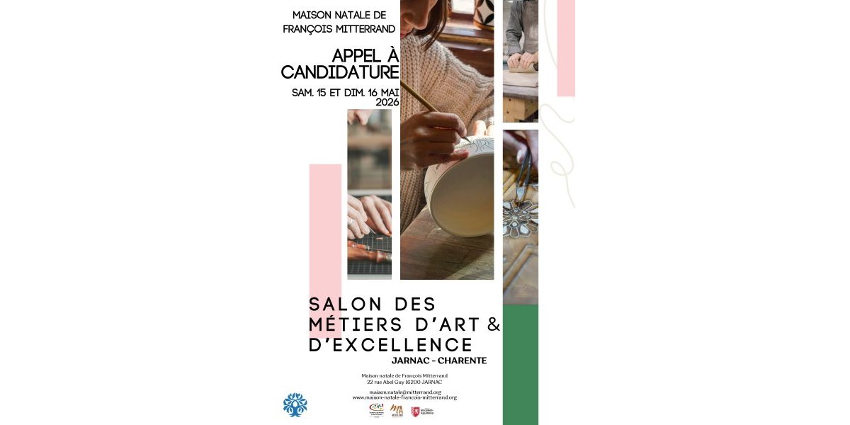 salon des Métiers d’Art et d’Excellence 15 et 16 Mai 2026
