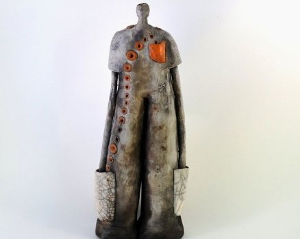 Statuette homme ocarina