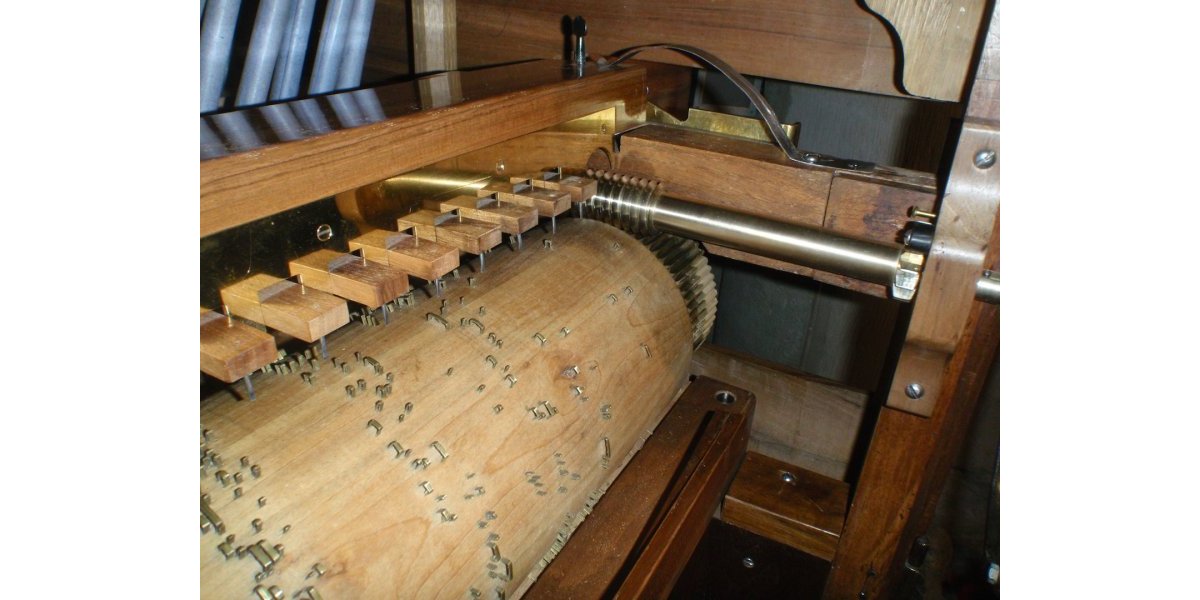 Mecanismes d’un orgue à cylindres