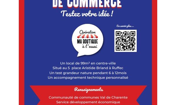 Ma boutique à l’essai 