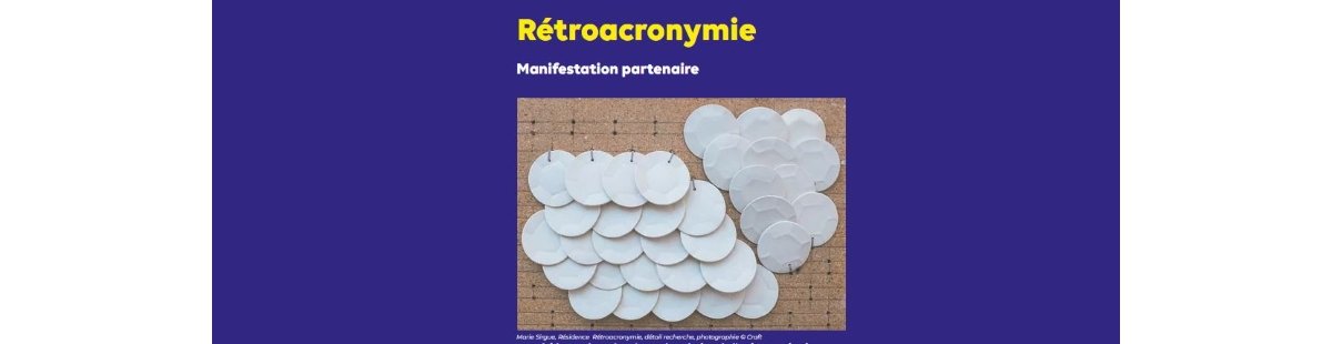 RÉTROACRONYMIE 28 juin 2022