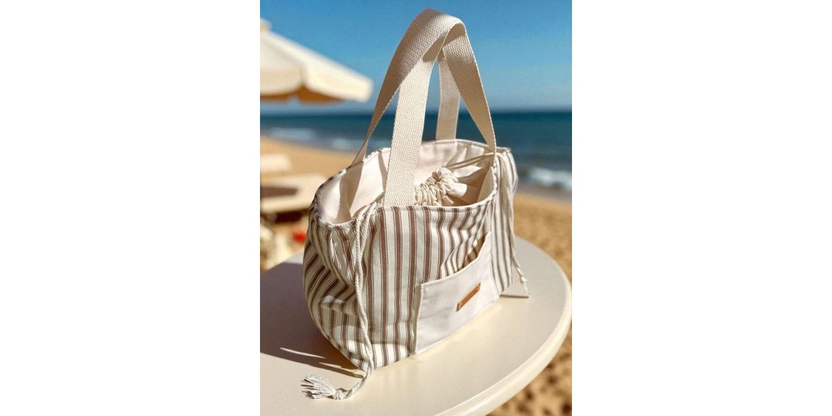 Sac de plage en toile à matelas