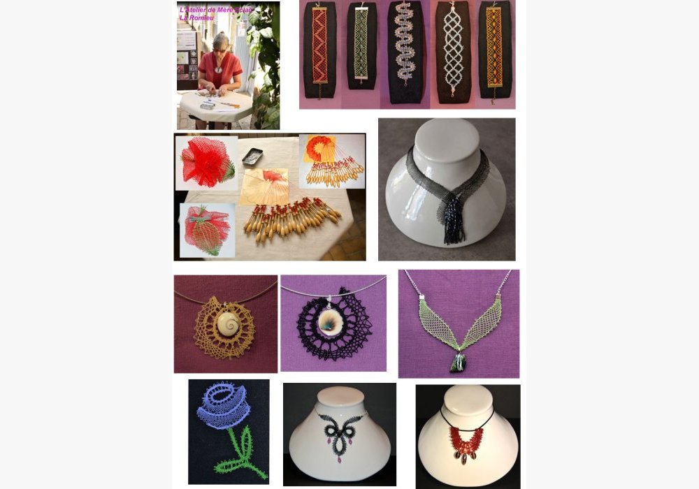 Bijoux en Dentelle aux fuseaux