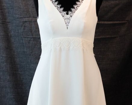 La robe sur mesure de Virginie