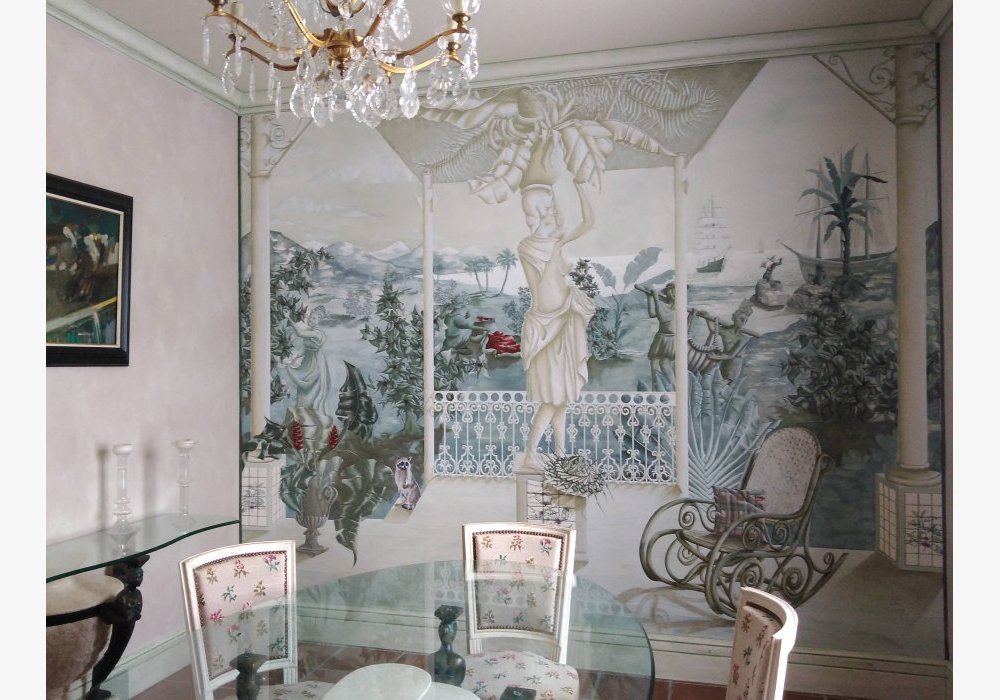 Mural exportation du café