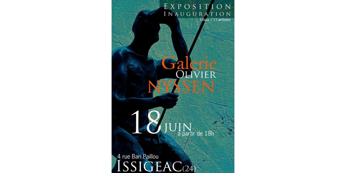 Exposition - Inauguration galerie Olivier Nyssen
