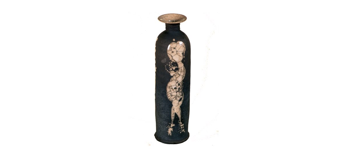 Vase raku