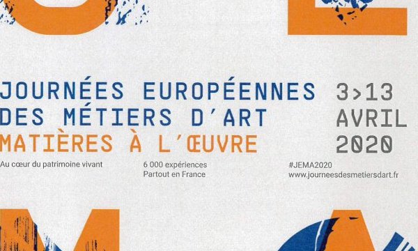 Les Journées Européénes des Metiers d’Art 2020