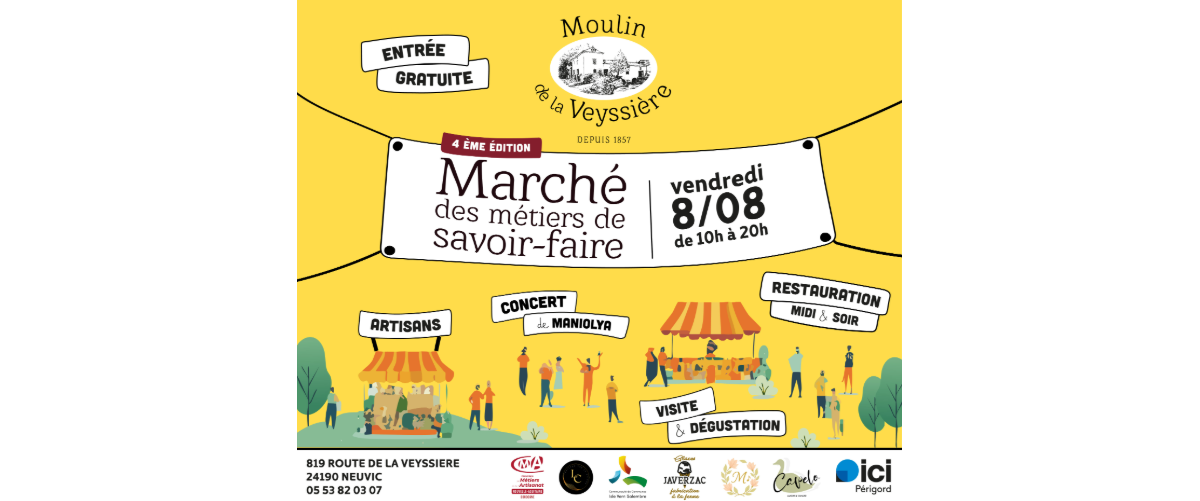 Marché des métiers de savoir-faire. 