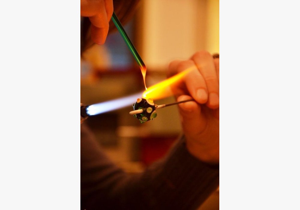 Travail du verre au chalumeau