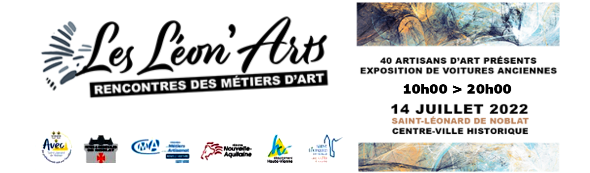 LÉON’ARTS,  1ère édition des rencontres métiers d’art avec ses 40 professionnels et 30 véhicules anciens