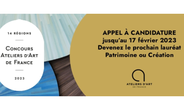 Concours Ateliers d’Art de France