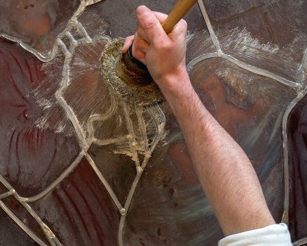 Masticage plomb ouvert