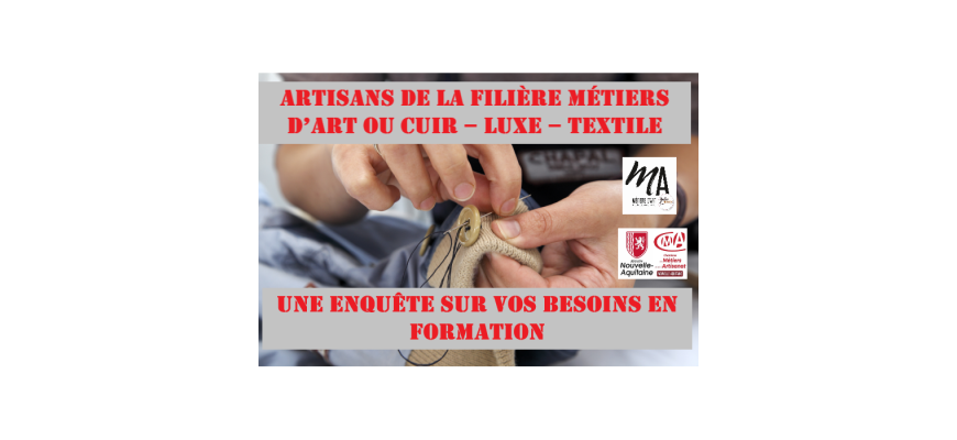 Une enquête sur vos besoins en formation