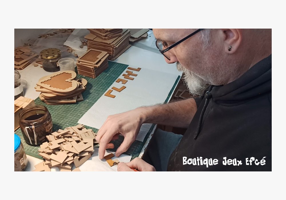 Yannick Bernard Darlington à l’atelier