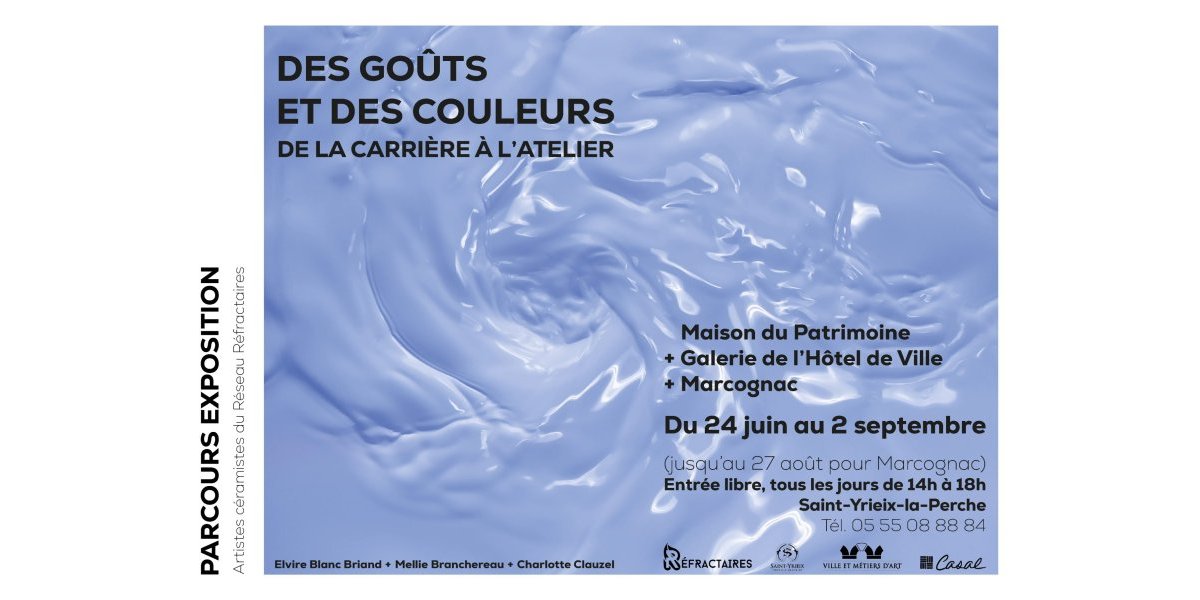 Des goûts et des couleurs, de la carrière à l’atelier - Parcours céramique