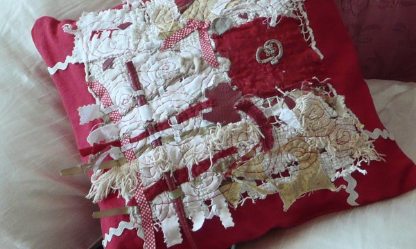 Coussin country chic