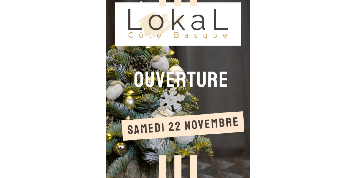 Boutique éphémère Le Lokal Côte Basque
