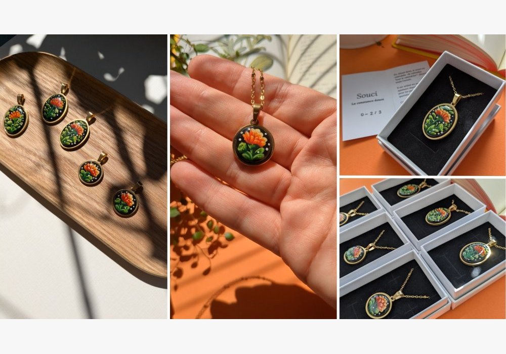 Pendentifs Souci officinal