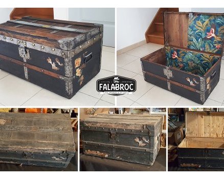 Customisation et restauration d’une malle