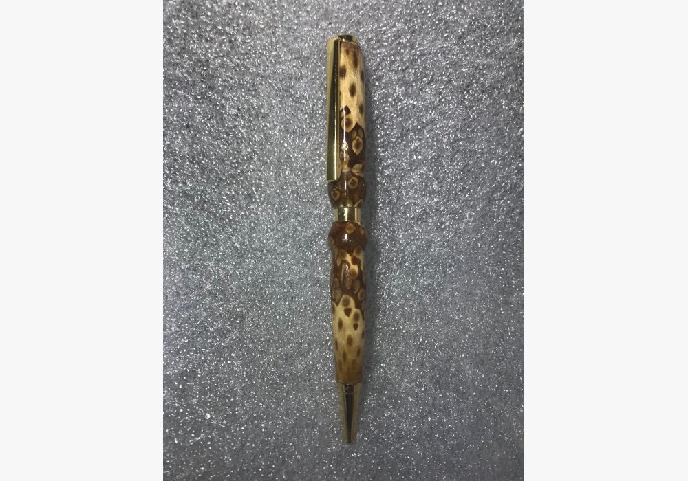 Stylo bille en pomme de pin