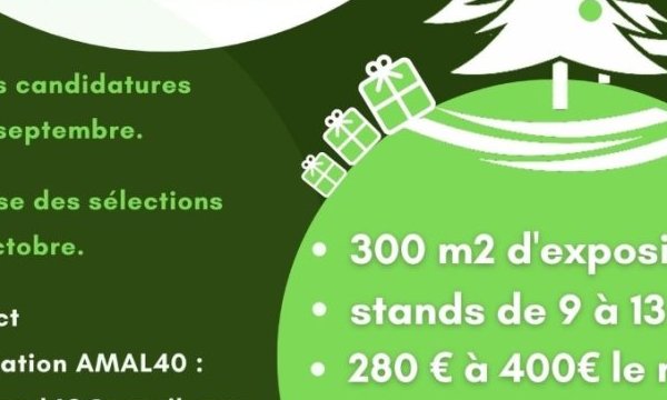 Appel à candidature - Le salon des métiers d’art de Noël
