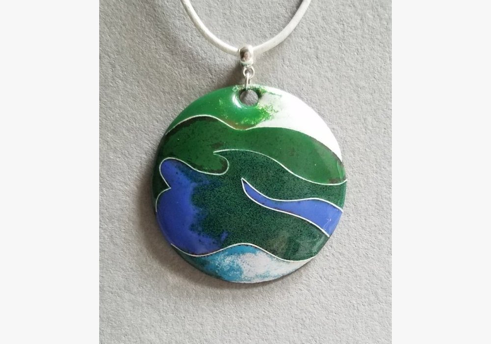 Chemin d’émail - Mélanie ASTIÉ - pendentif