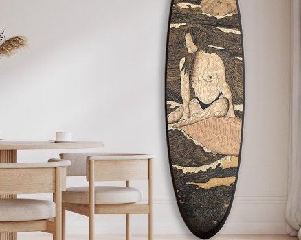 Marqueterie bois 
