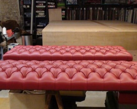 Tête de lit capitonnée