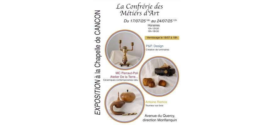 EXPOSITION à la Chapelle de CANCON