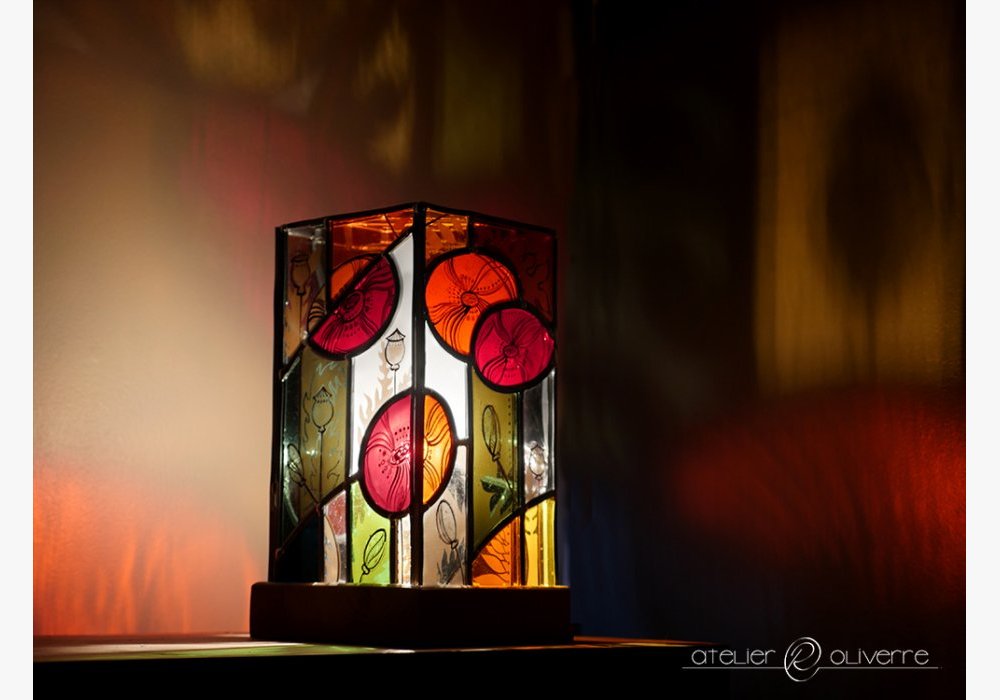 Lampe Coquelicot
