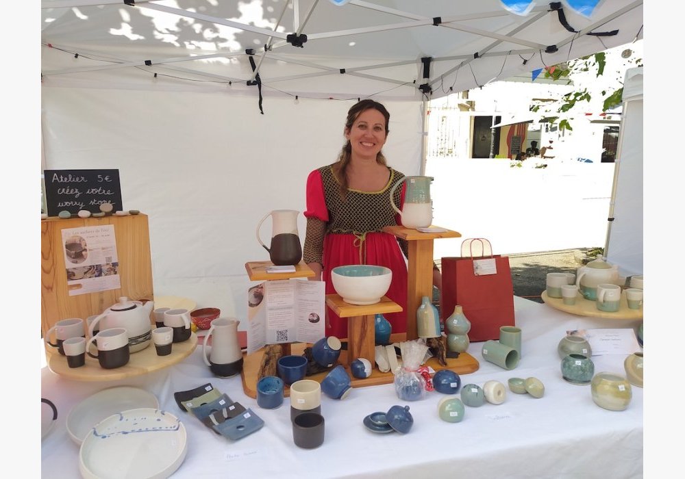 Terre daur marché de potier