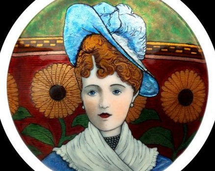 Tableau «&nbsp;Femme au chapeau à la plume&nbsp;»