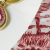  Boucles d’oreilles pendantes - porcelaine anglaise upcyclée - Grindley Staffordshire 