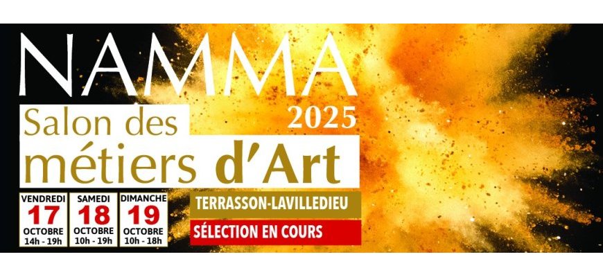 Appel à candidatures : salon métiers d’art NAMMA