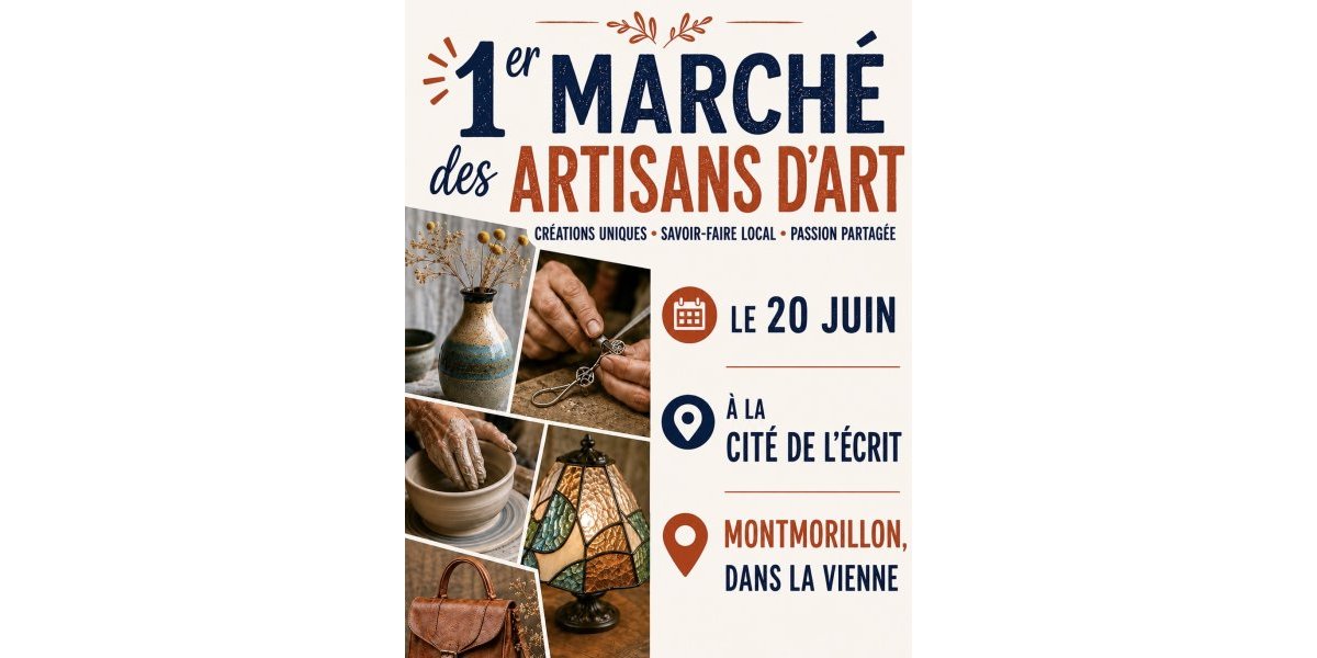 Marché des Métiers d’Art de Montmorillon