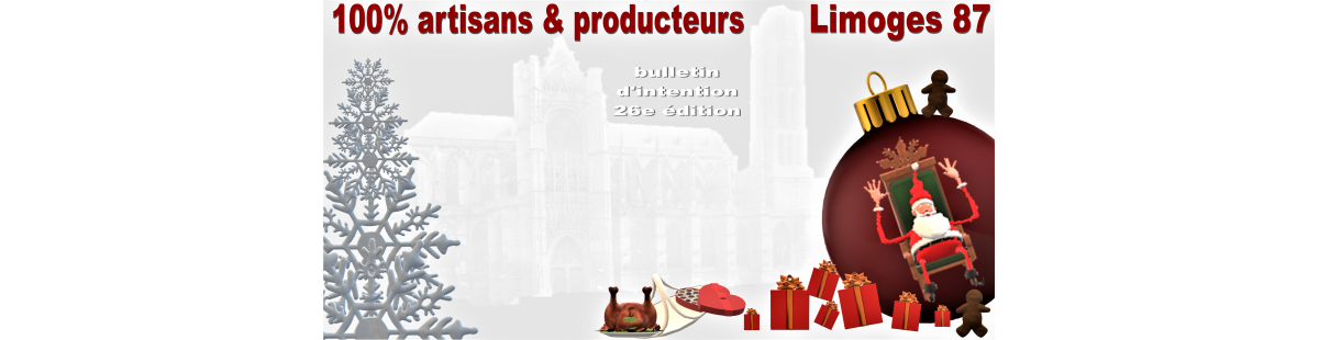 100% artisans et producteurs - 26e édition du marché de Noël