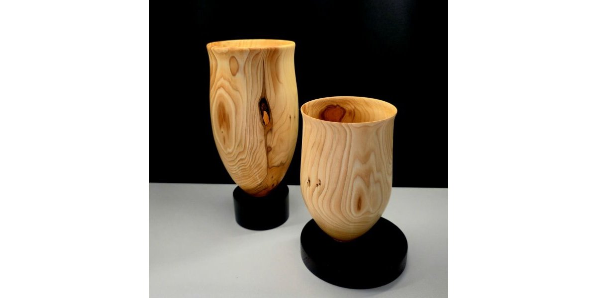 Vases en If